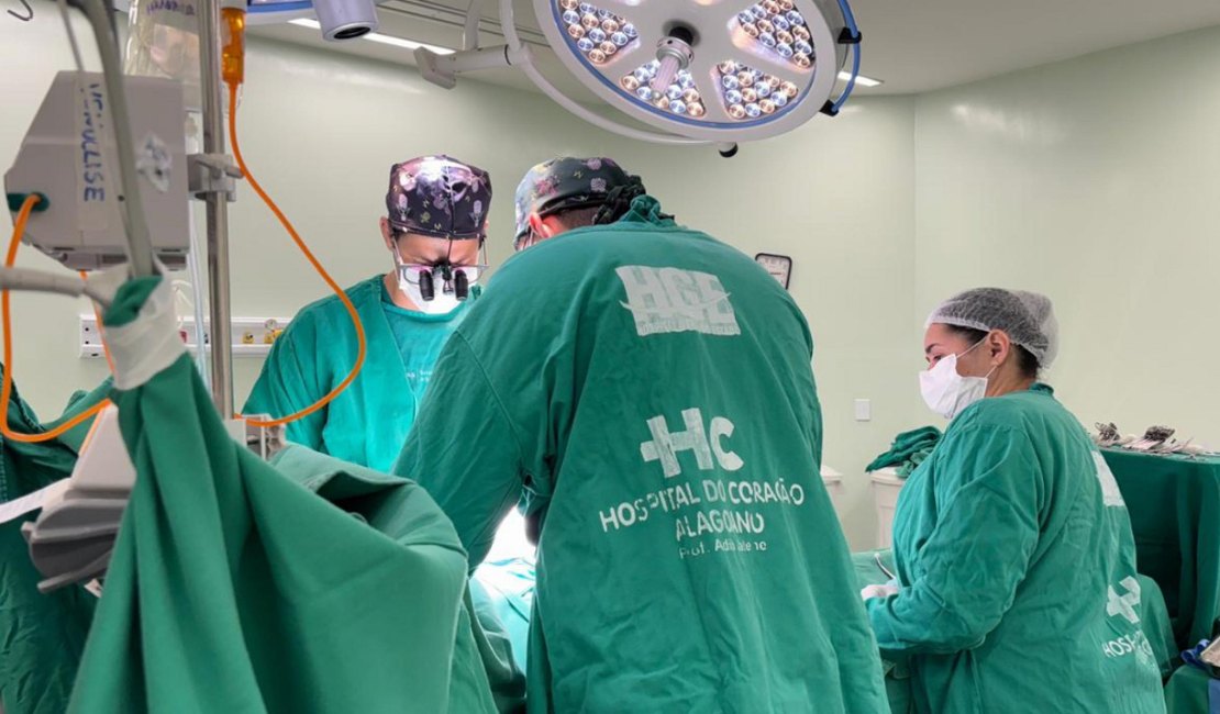 Hospital do Coração Alagoano salva vida de bebê recém-nascido com cardiopatia