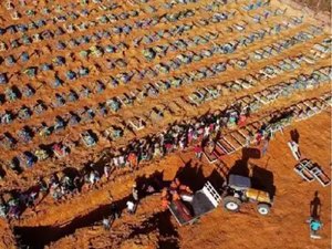 Brasil tem 9,2% das mortes por covid-19 no mundo em 24 horas, diz OMS