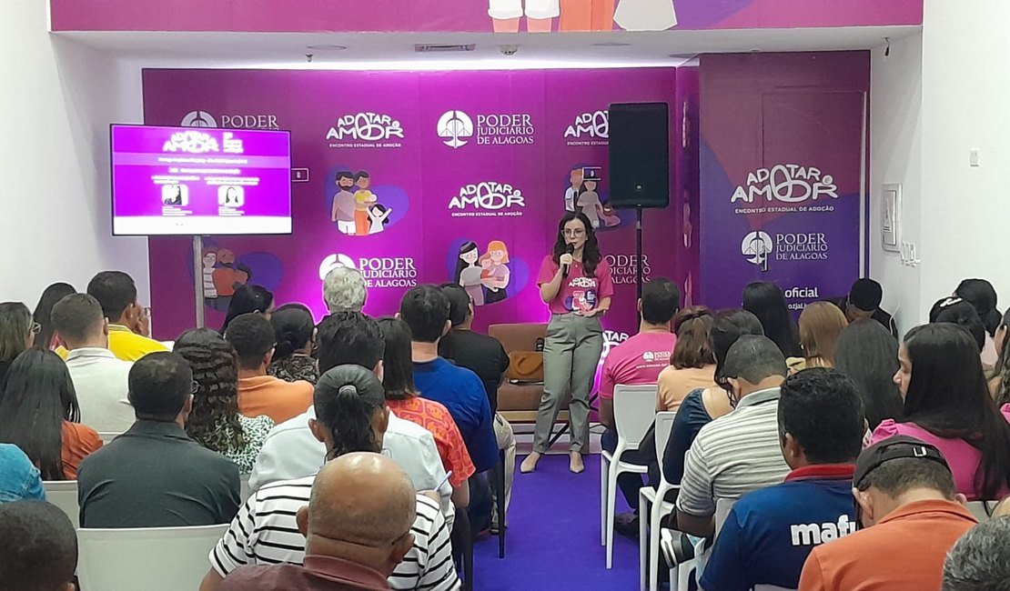 [Vídeo] TJ/AL realiza evento para divulgar o tema da adoção legal em Arapiraca