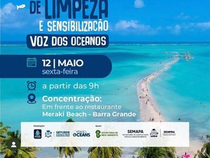 Praia de Barra Grande recebe mutirão de limpeza na sexta-feira (12)