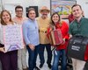 Prefeito Luciano visita obras do conservatório de música de Arapiraca ao lado de filho de Hermeto Pascoal