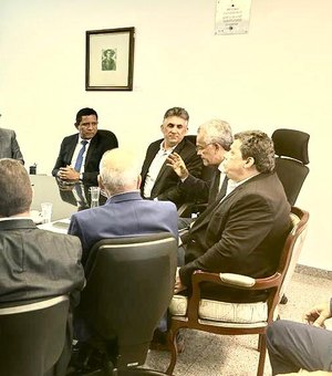 Em reunião com Júlio Cezar Renan Calheiros garante novas emendas para Palmeira dos Índios