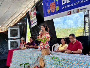 Teca Nelma participa do lançamento do Programa Plantadeiras de Semente Boa em Alagoas