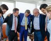 Ao lado de Messias, Lula recebe deputado e bispos evangélicos no Planalto