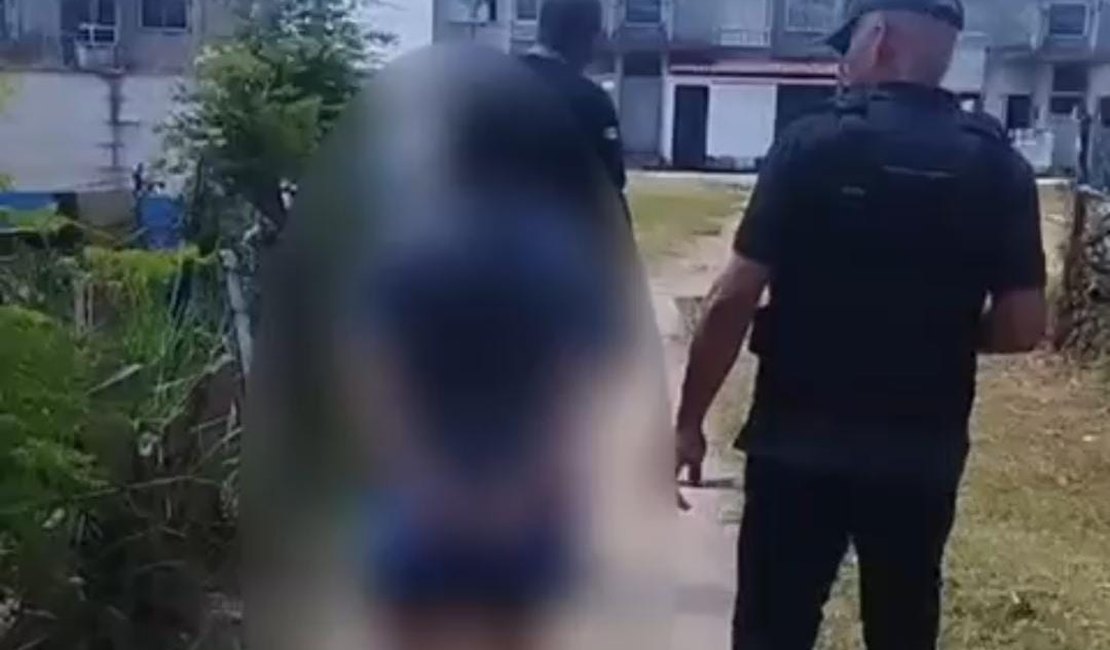 [Vídeo] Polícia prende mulher por descumprir regras do regime semiaberto em Maceió