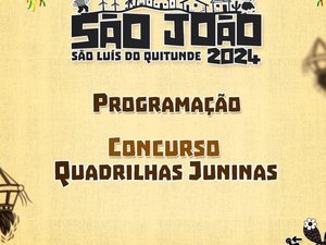 São Luís do Quitunde anuncia programação do Concurso de Quadrilhas