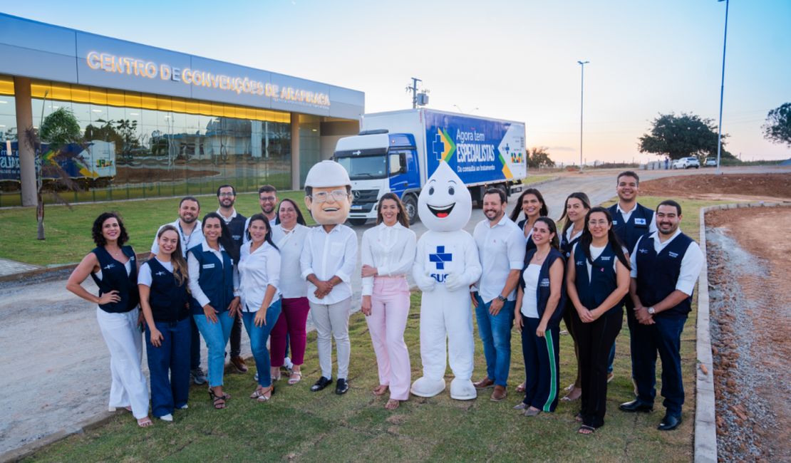 Arapiraca recebe carreta da saúde da mulher para oferta de exames gratuitos pelo SUS