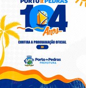 Prefeitura de Porto de Pedras divulga programação da Emancipação Política