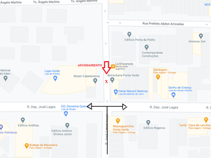 Trecho no bairro da Jatiúca é interditado para obras da Casal