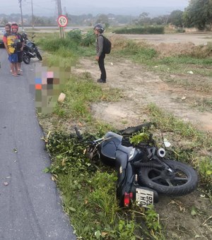 Motoqueiro sofre grave acidente na BR 316