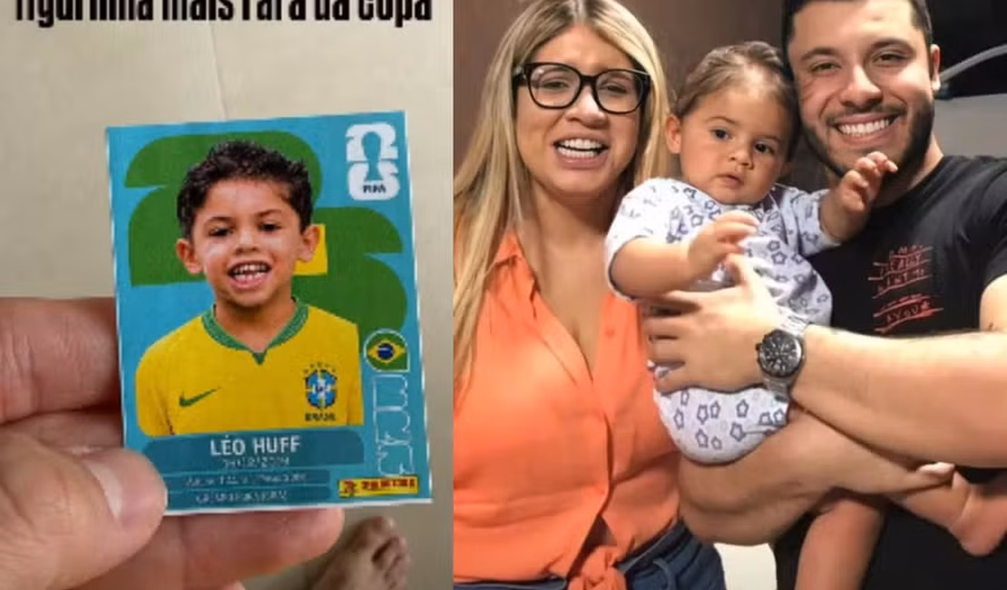 Murilo Huff faz figurinha de Copa do Mundo para seu filho com Marília Mendonça