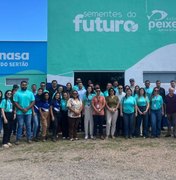 CBHSF participa de inauguração de viveiro de mudas do projeto Sementes do Futuro em Santana do Ipanema