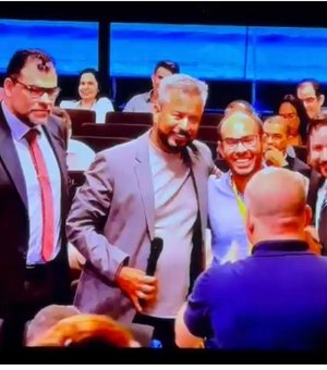 Presidente Rogério Siqueira representa o ASA em evento com ministro do TST