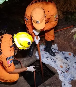Cadáver sem identificação é encontrado dentro de cacimba em São Sebastião