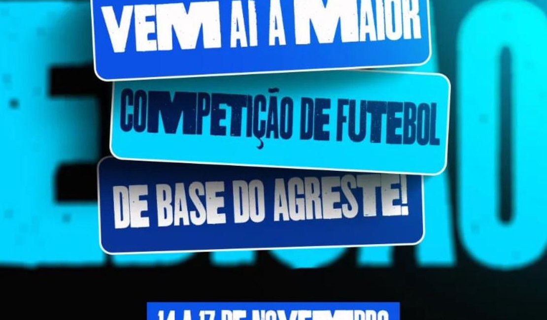 3ª Edição da Copa Arapiraca de Fut7 começa nesta quinta (14) com 1.500 atletas inscritos