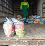 Pandemia: comunidade no Benedito Bentes recebe cestas básicas