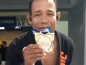 Alexandre Negrão conquista ouro no Fortaleza International Open de Jiu-Jitsu