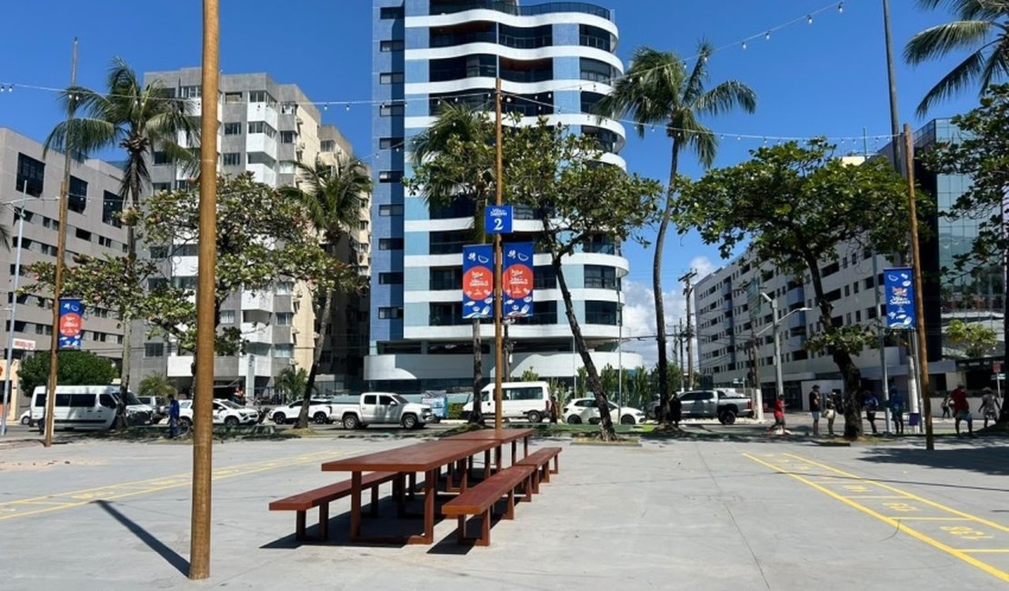 Conheça as Vilas dos Sabores, novos espaços para ambulantes da orla de Maceió