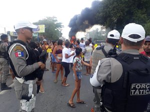 BPRv acompanha protesto por justiça no bairro do Clima Bom 