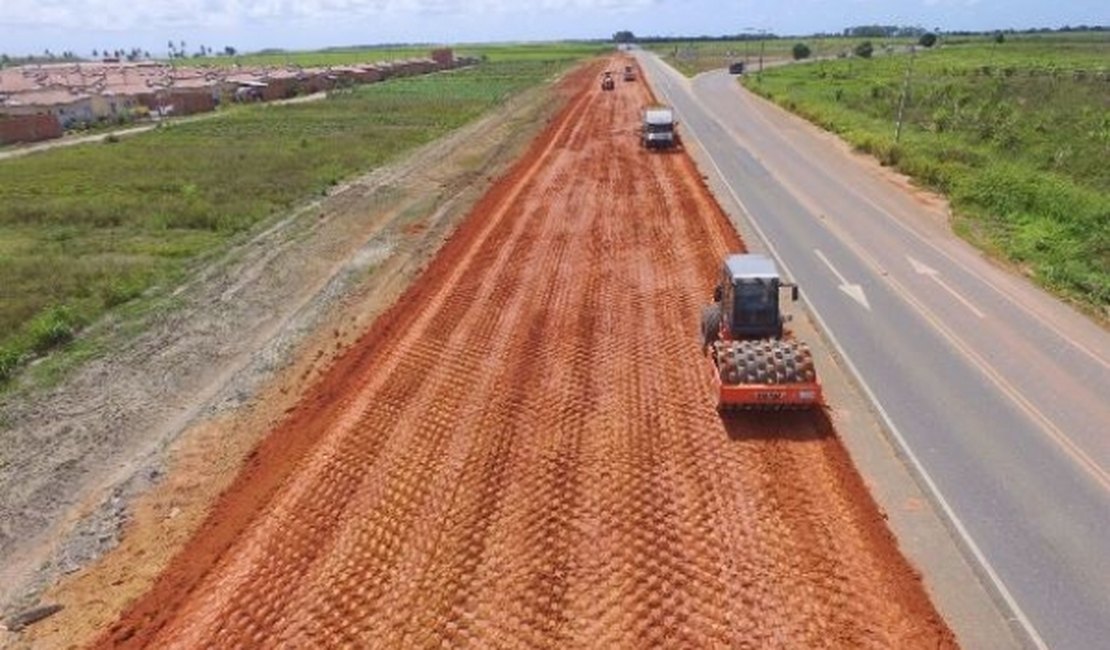 Duplicação Maceió-Arapiraca evolui com serviços de drenagem concluídos