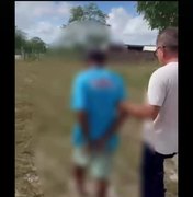Acusado de estuprar enteada de 11 anos é preso na zona rural de Delmiro Gouveia