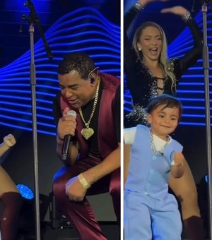 Raça Negra emociona em show histórico e bebê domina o palco
