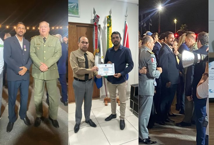 Terceira homenagem em um ano: jornalista recebe Medalha Zumbi dos Palmares da PM de Alagoas