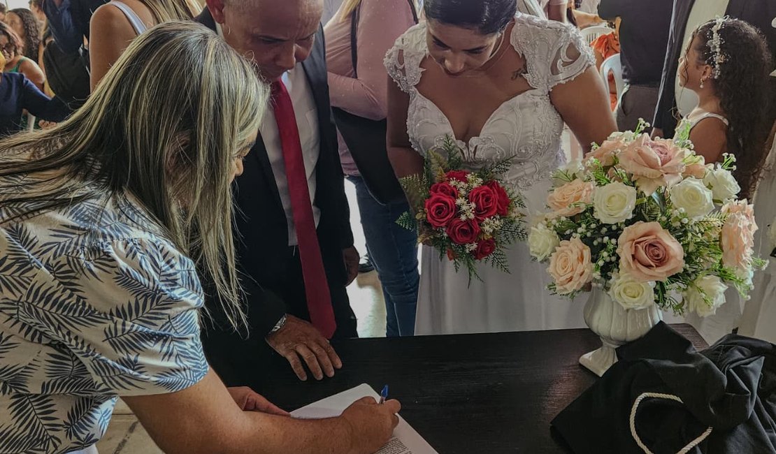 Casamento Comunitário: Arpen Alagoas promove a união de mais de 90 casais durante inauguração de espaço no Maceió Shopping