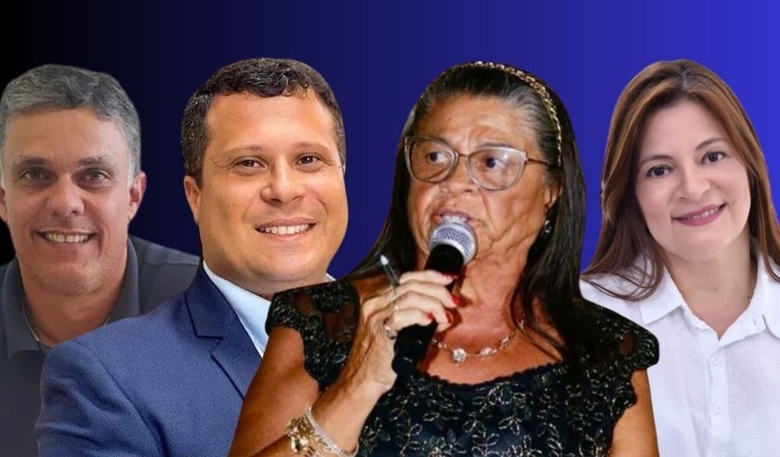 Palmeira dos Índios terá quatro postulantes ao cargo de Júlio Cézar