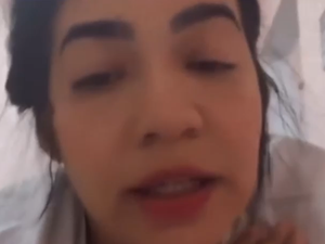 [Vídeo]  Com necrose, mulher que fez preenchimento com dentista investigada desabafa: ‘Fui inocente’