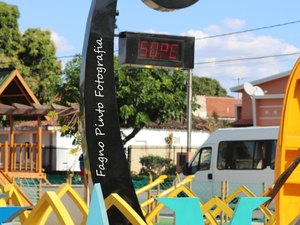 Termômetros em Pão de Açúcar marcam 50º na tarde desta terça-feira