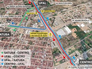 Obras de novo viaduto em Maceió alteram trânsito neste final de semana
