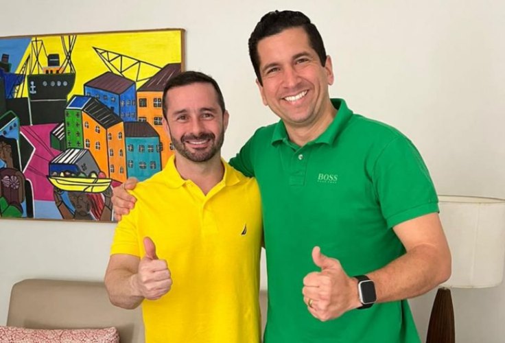 Bruno Toledo recebe apoio do empresário Gustavo Temóteo em Arapiraca
