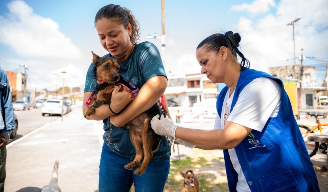 Prefeitura de Maceió realiza último dia de vacinação antirrábica no próximo sábado (8)