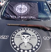 Polícia apreende arma de fogo na zona rural de Joaquim Gomes