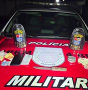 Jovem é preso em flagrante com maconha, crack e cocaína no Tabuleiro do Martins