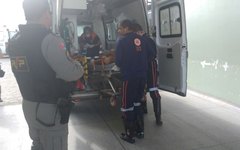 Jovem dá entrada no Hospital de Emergência do Agreste