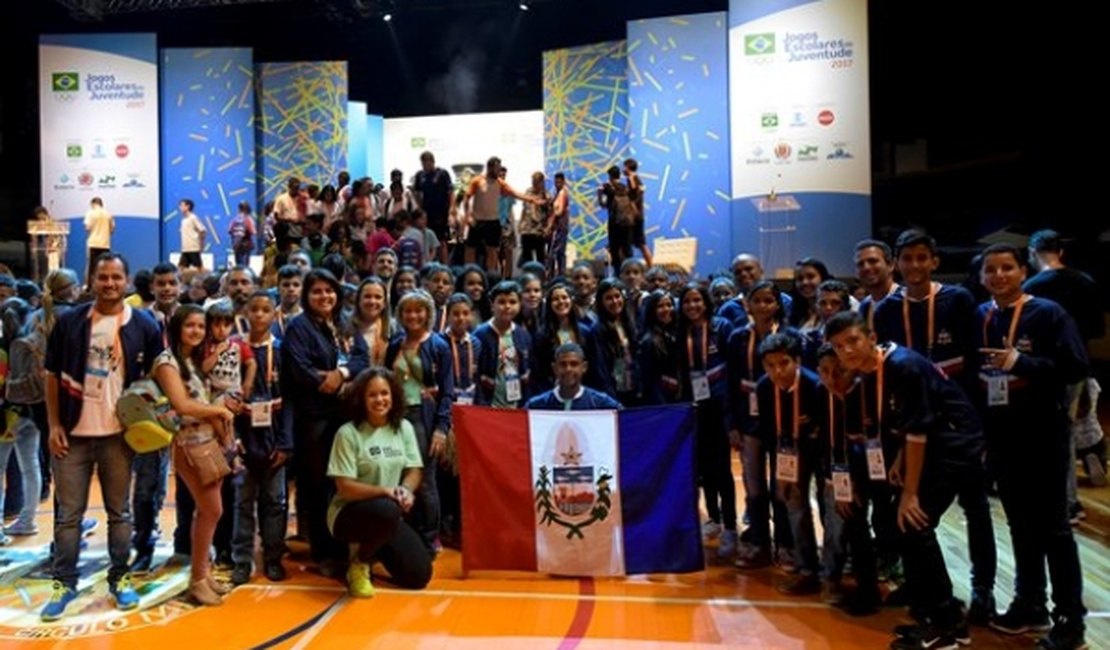Alagoanos participam da etapa infantil dos Jogos Escolares da Juventude