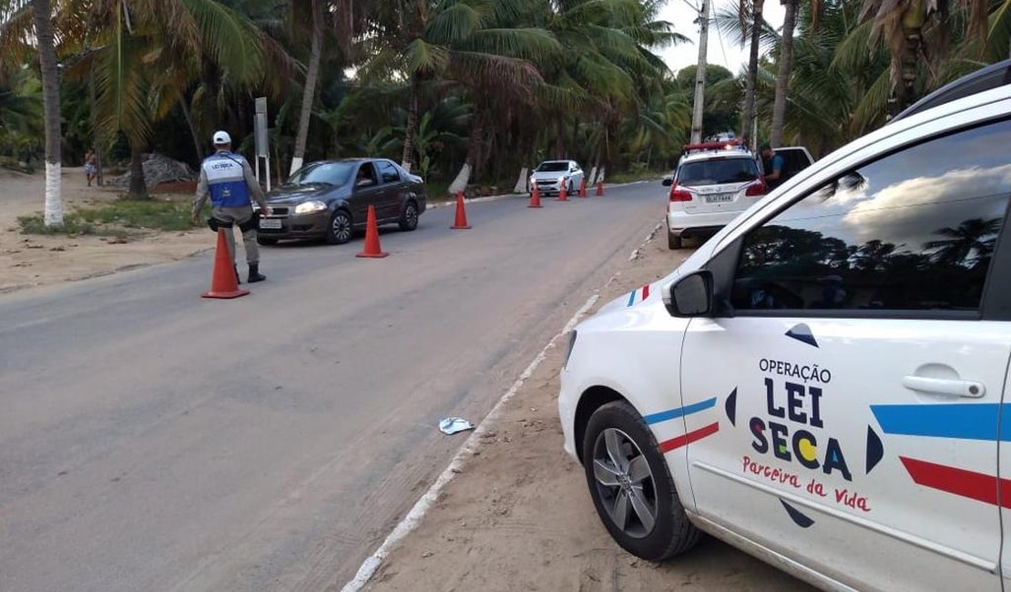 Operação Lei Seca recolhe seis CNHs na cidade de Maragogi