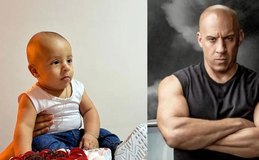 Bebê viraliza na internet por ter semelhança com o ator Vin Diesel