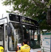 Ônibus urbanos de Maceió são fiscalizados pela SMTT