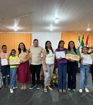 Lagoa da Canoa celebra destaque educacional com cerimônia de premiação do projeto “Ler, Interpretar, Somar e Resolver!”