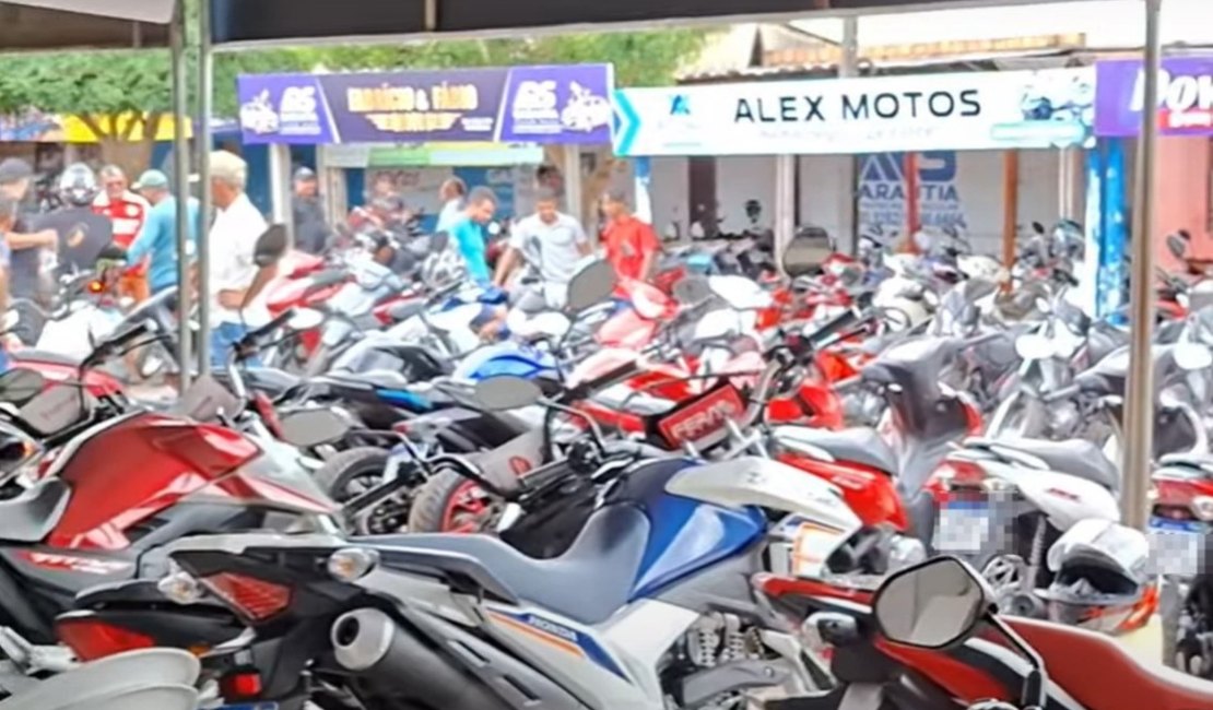 Homem finge interesse por moto e tenta furtá-la durante test-drive em feira de Arapiraca