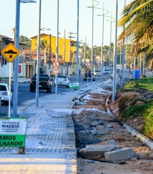 Prefeitura de Maceió segue com obras na Avenida Pontes de Miranda