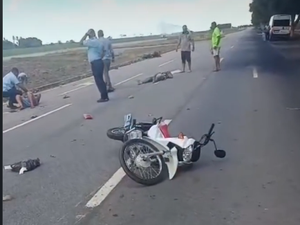 Acidente entre motos deixa três pessoas em estado gravíssimo em Campo Alegre