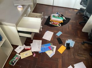 Criminosos roubam equipamentos da Biblioteca de Penedo e deixam rastro de destruição