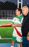 Coruripe inaugura areninha com emenda enviada por Rodrigo Cunha