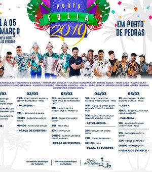 Carnaval de Porto de Pedras promete ser o mais frenético de Alagoas