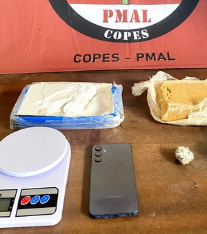 PM encontra grande quantidade droga em residência em Arapiraca e supseito foge pelo telhado