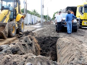 Distrito Industrial terá rede de drenagem ampliada